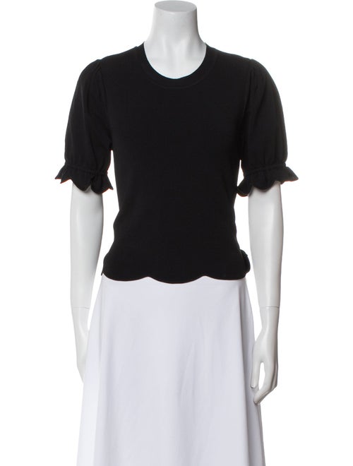 Ulla Johnson Crew Neck Short Sleeve T-Shirt