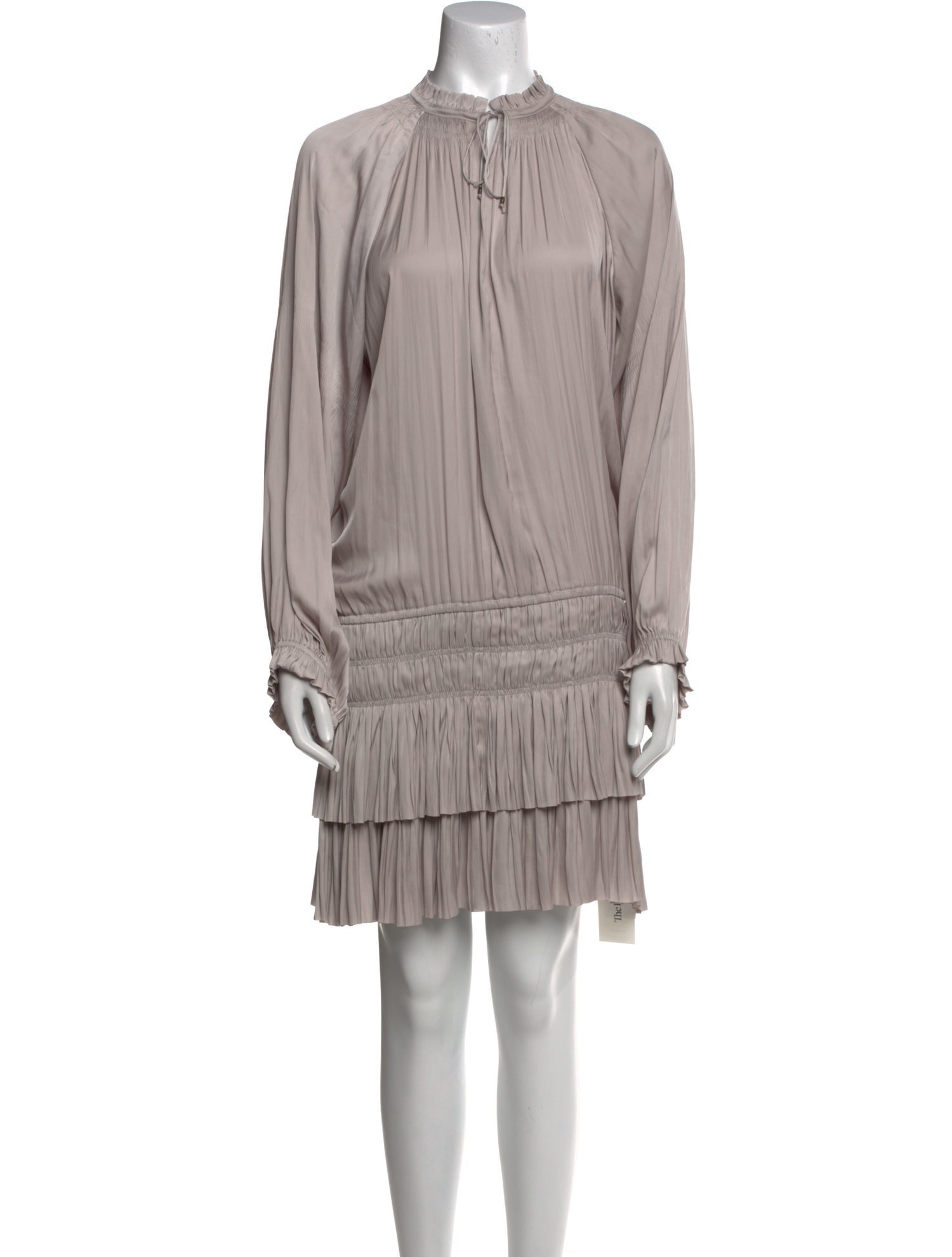 Ulla Johnson Mock Neck Mini Dress
