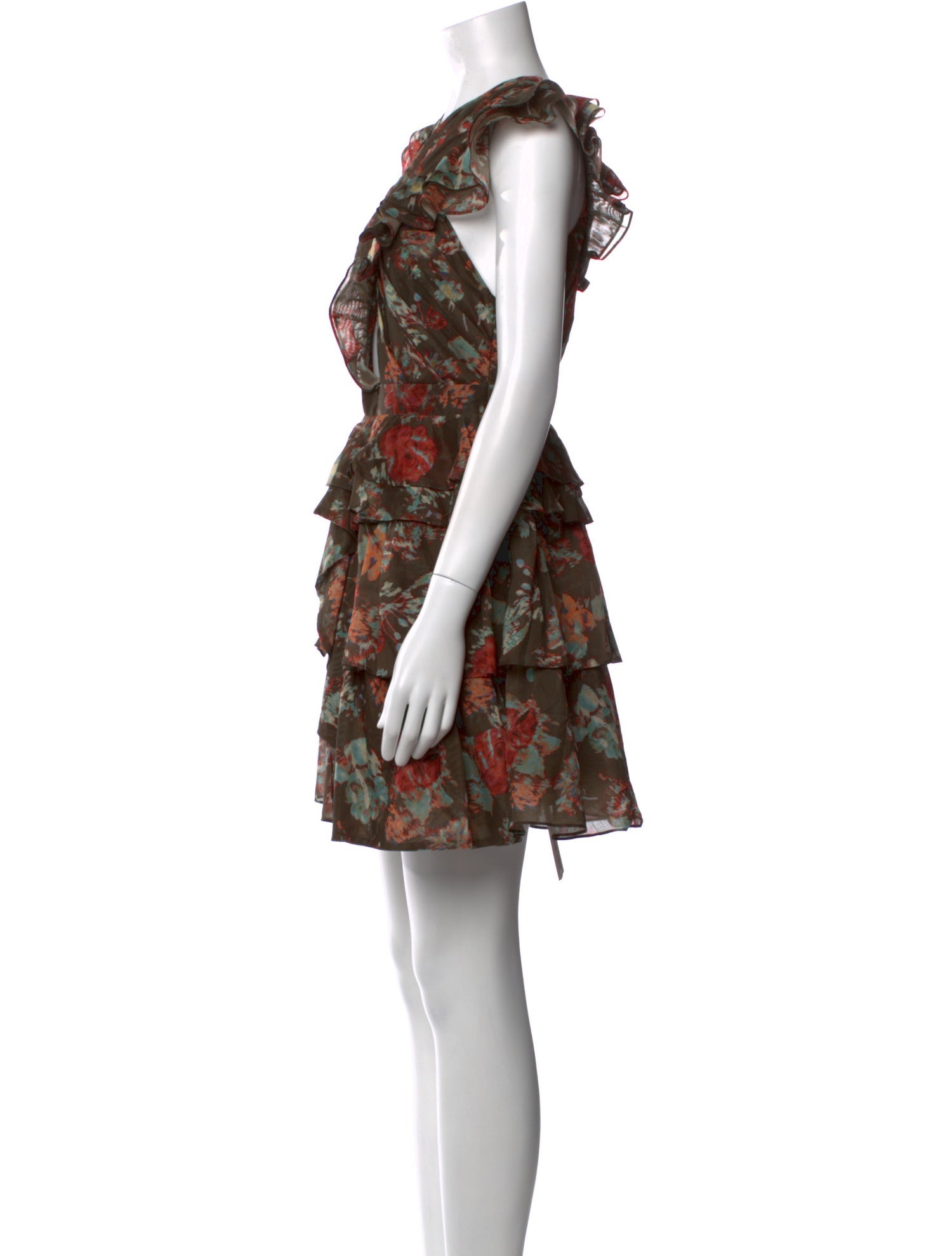 Ulla Johnson Floral Print Mini Dress