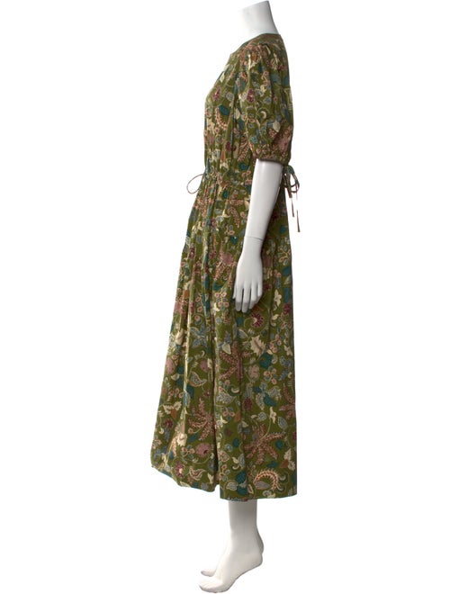 Ulla Johnson Floral Print Long Dress