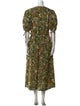 Ulla Johnson Floral Print Long Dress