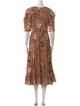 Ulla Johnson Silk Midi Length Dress