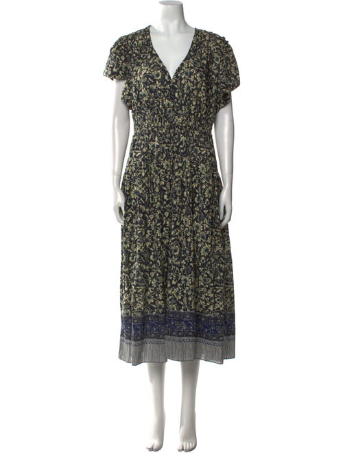Ulla Johnson Floral Print Long Dress
