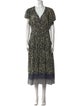 Ulla Johnson Floral Print Long Dress