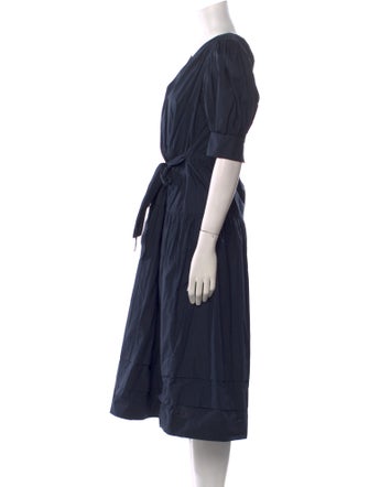 Ulla Johnson V-Neck Midi Length Dress