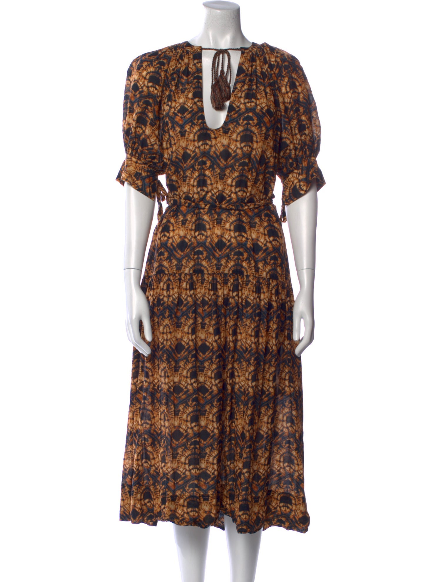 Ulla Johnson Printed Midi Length Dress