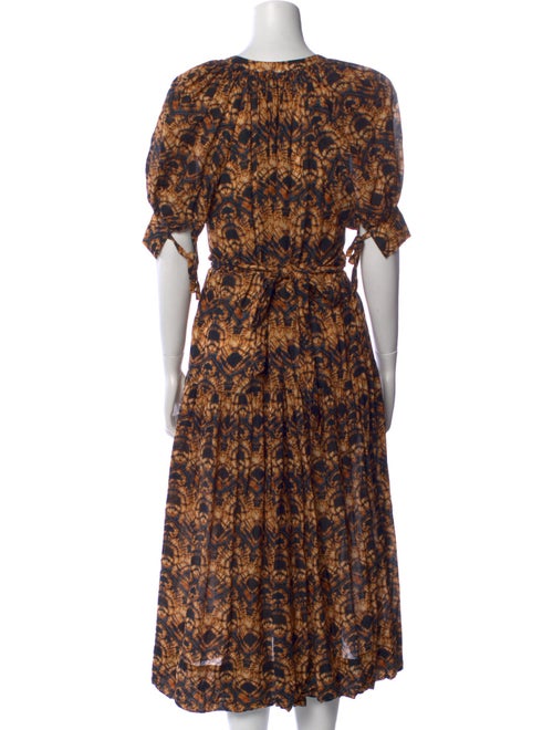 Ulla Johnson Printed Midi Length Dress