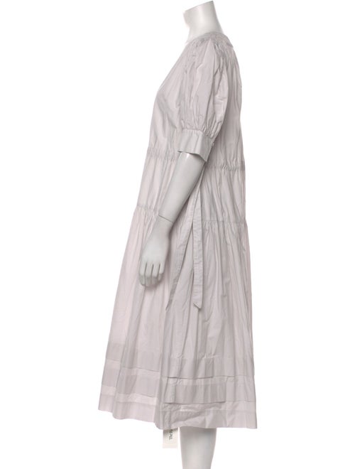 Ulla Johnson V-Neck Midi Length Dress