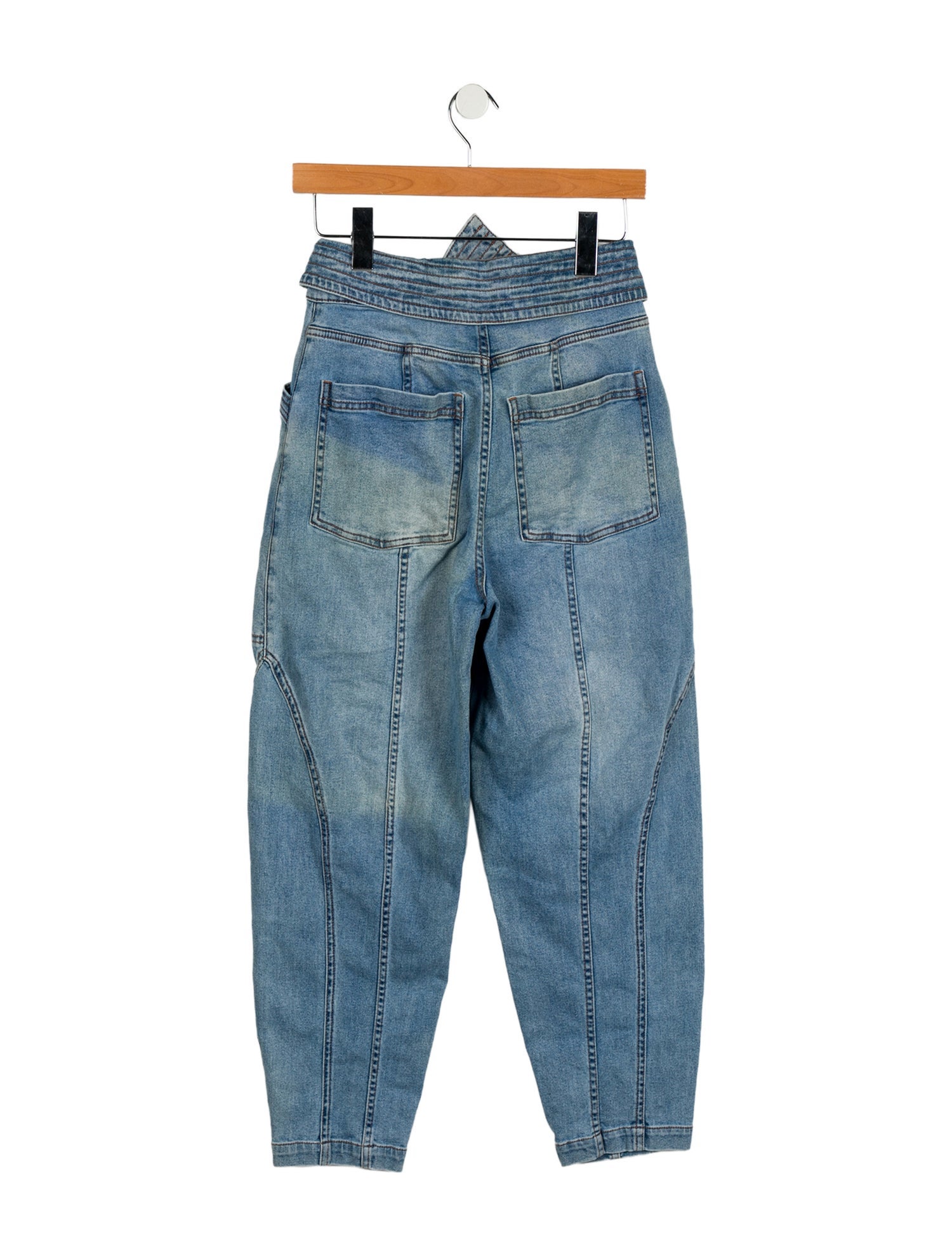 Ulla Johnson High-Rise Straight Leg Jeans