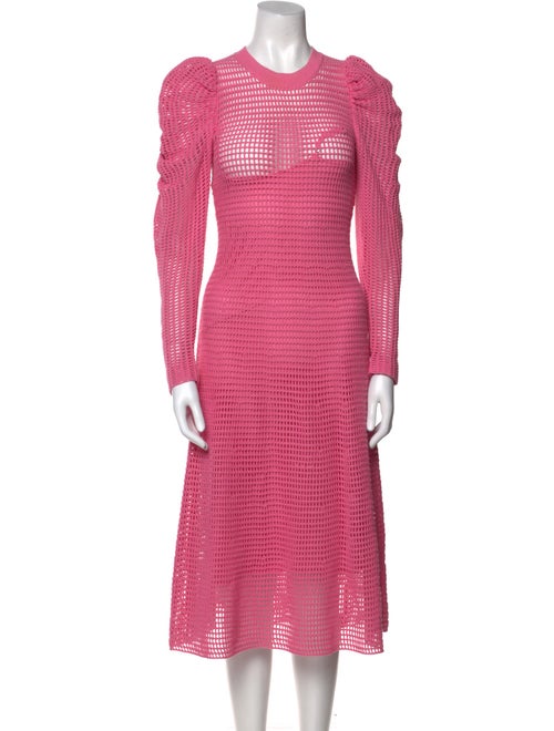 Ulla Johnson Crew Neck Midi Length Dress