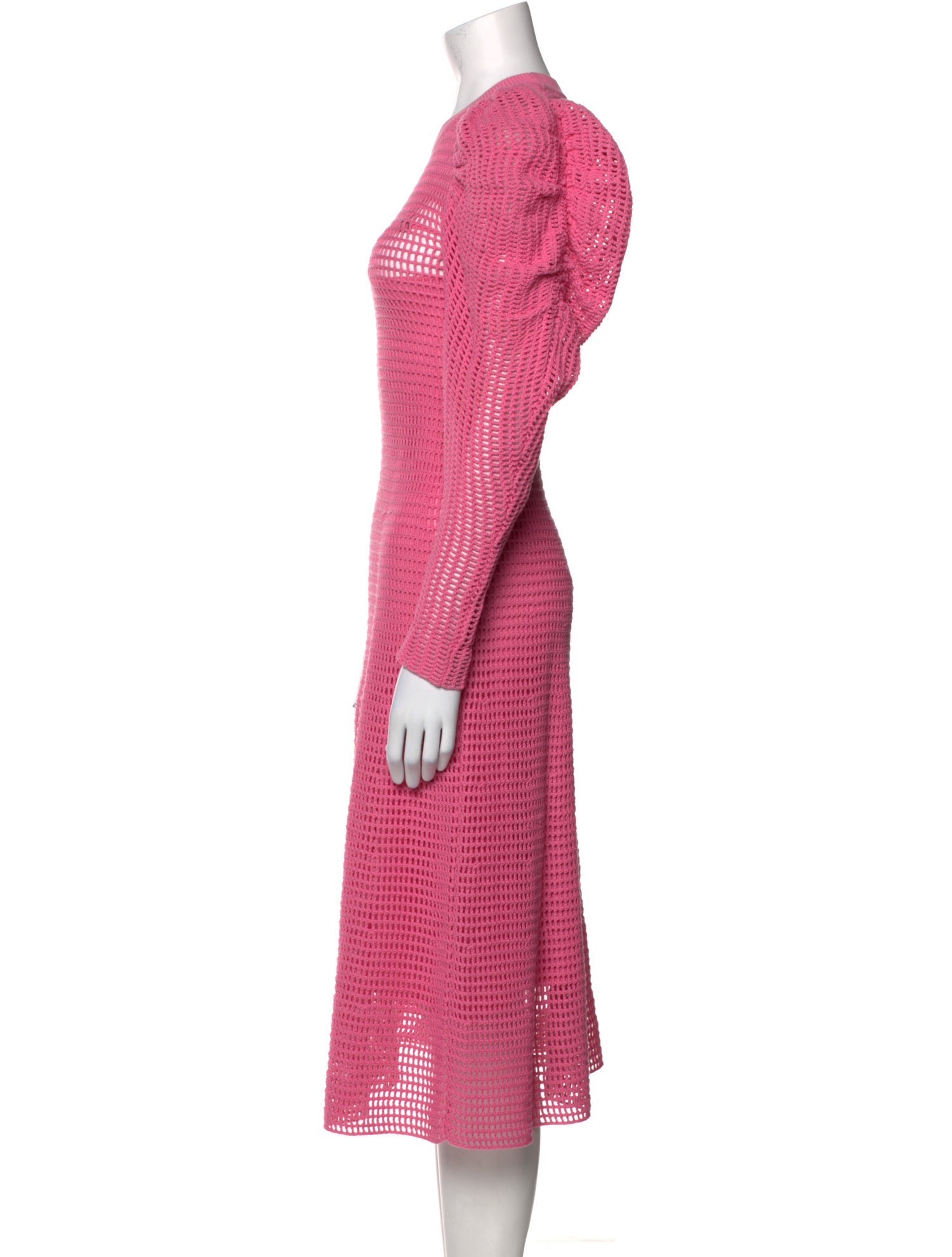 Ulla Johnson Crew Neck Midi Length Dress