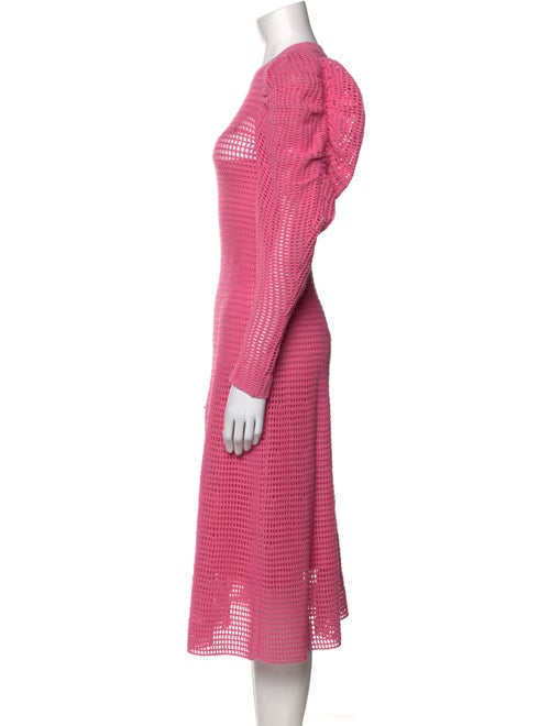 Ulla Johnson Crew Neck Midi Length Dress