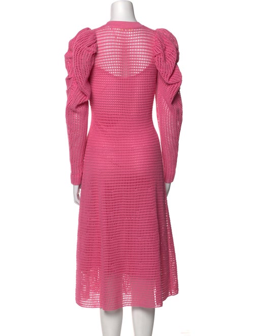 Ulla Johnson Crew Neck Midi Length Dress