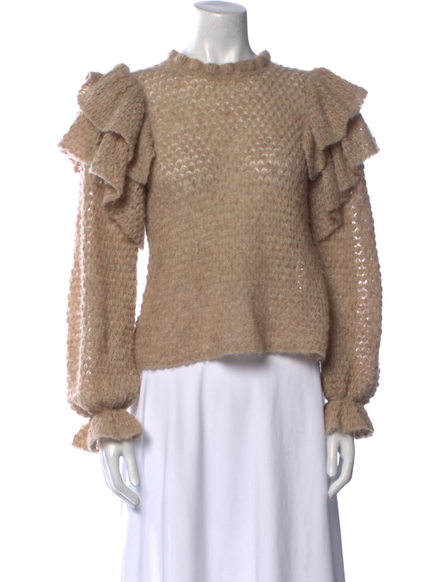 Ulla Johnson Alpaca Mock Neck Sweater