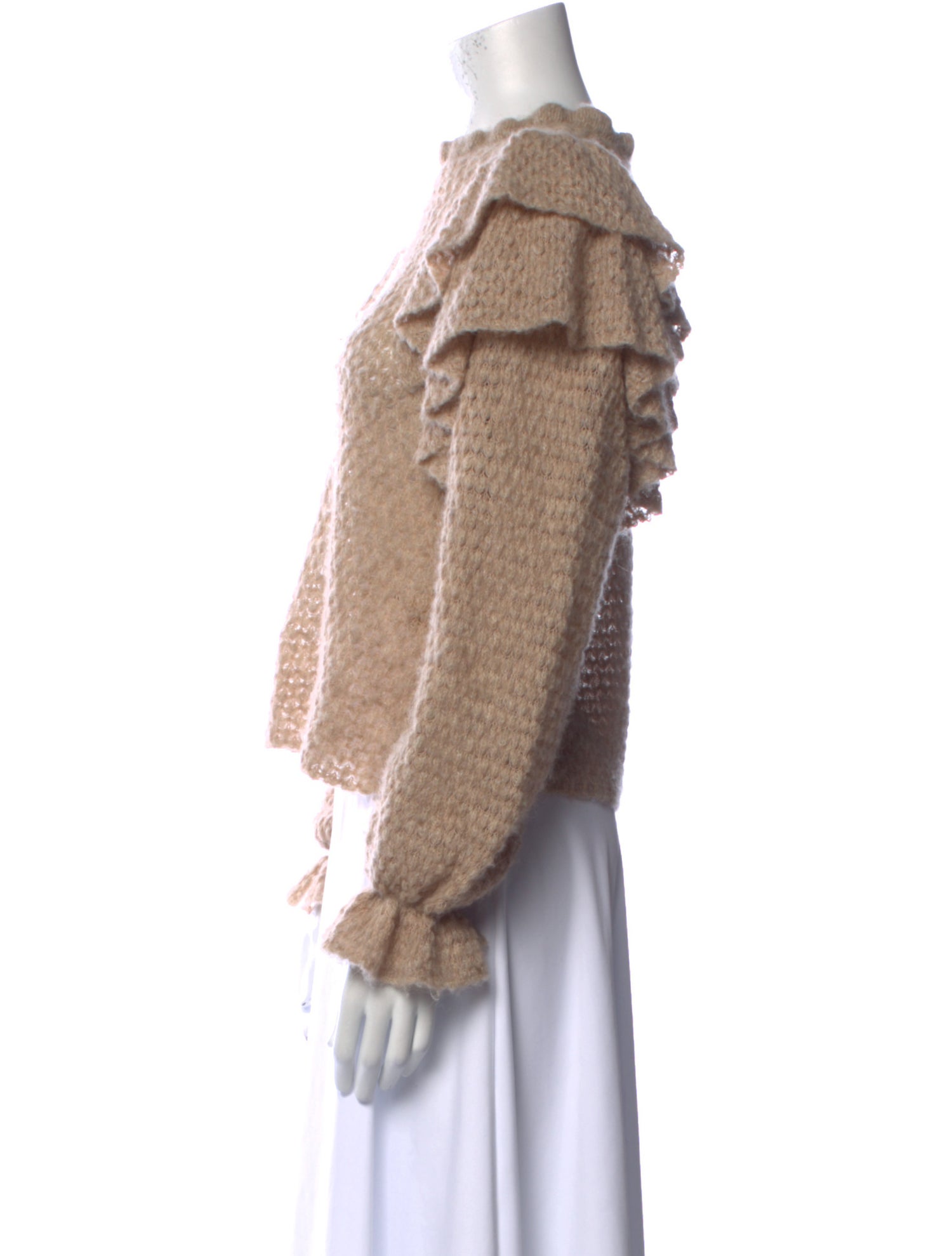 Ulla Johnson Alpaca Mock Neck Sweater