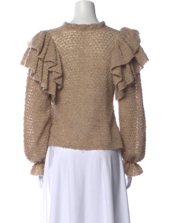 Ulla Johnson Alpaca Mock Neck Sweater