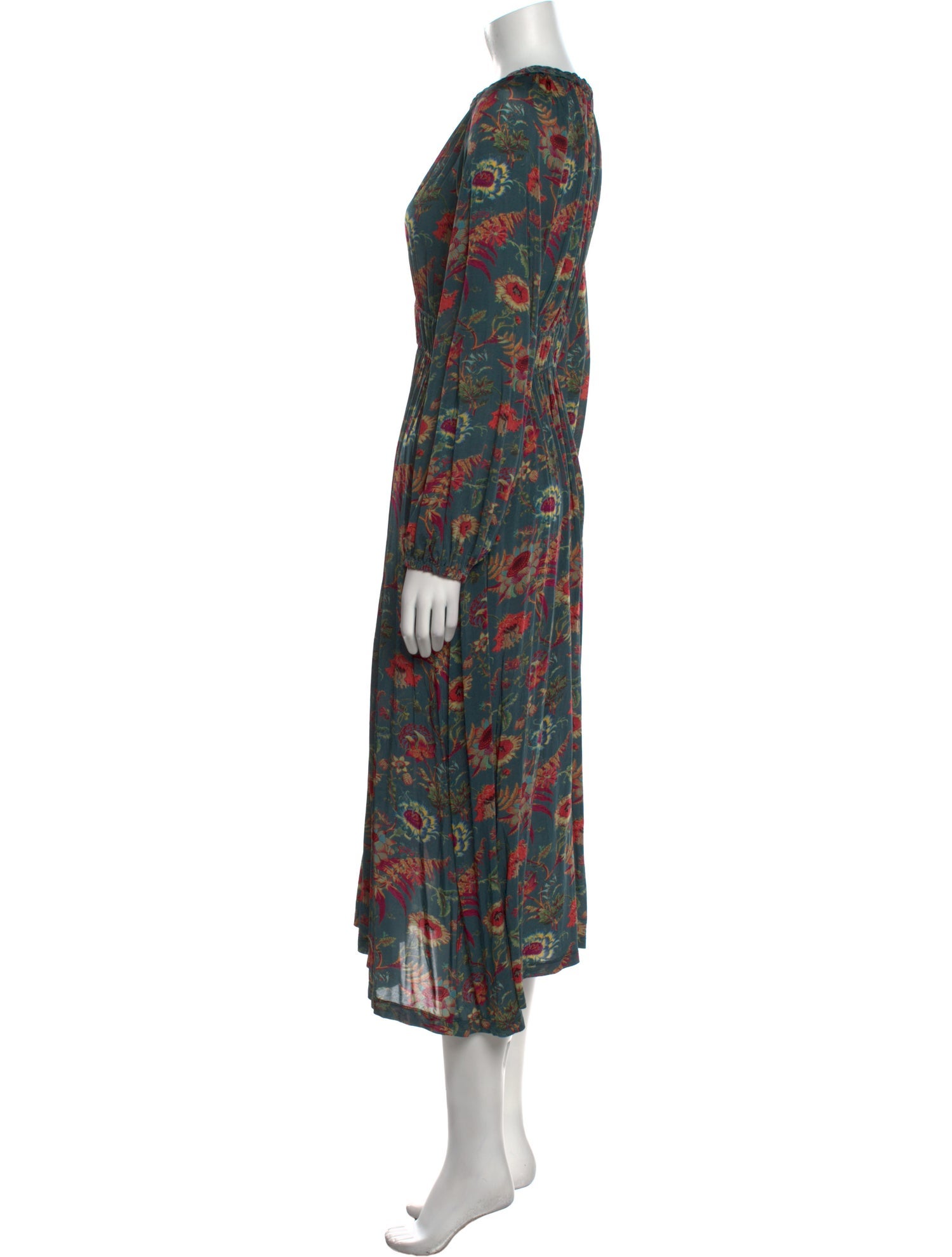 Ulla Johnson Floral Print Long Dress