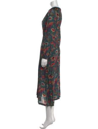 Ulla Johnson Floral Print Long Dress