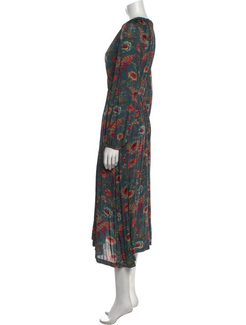 Ulla Johnson Floral Print Long Dress