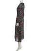Ulla Johnson Floral Print Long Dress