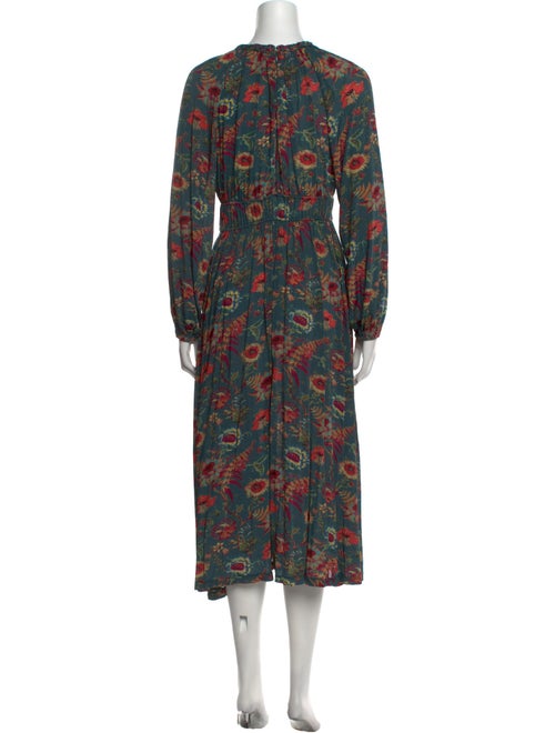 Ulla Johnson Floral Print Long Dress