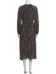 Ulla Johnson Floral Print Long Dress
