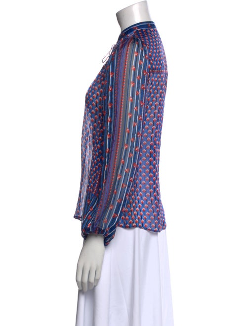 Ulla Johnson Silk Printed Blouse