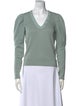 Ulla Johnson V-Neck Long Sleeve Sweatshirt