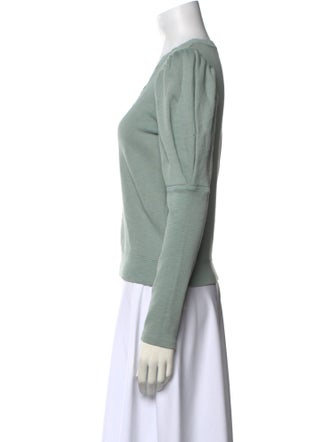 Ulla Johnson V-Neck Long Sleeve Sweatshirt