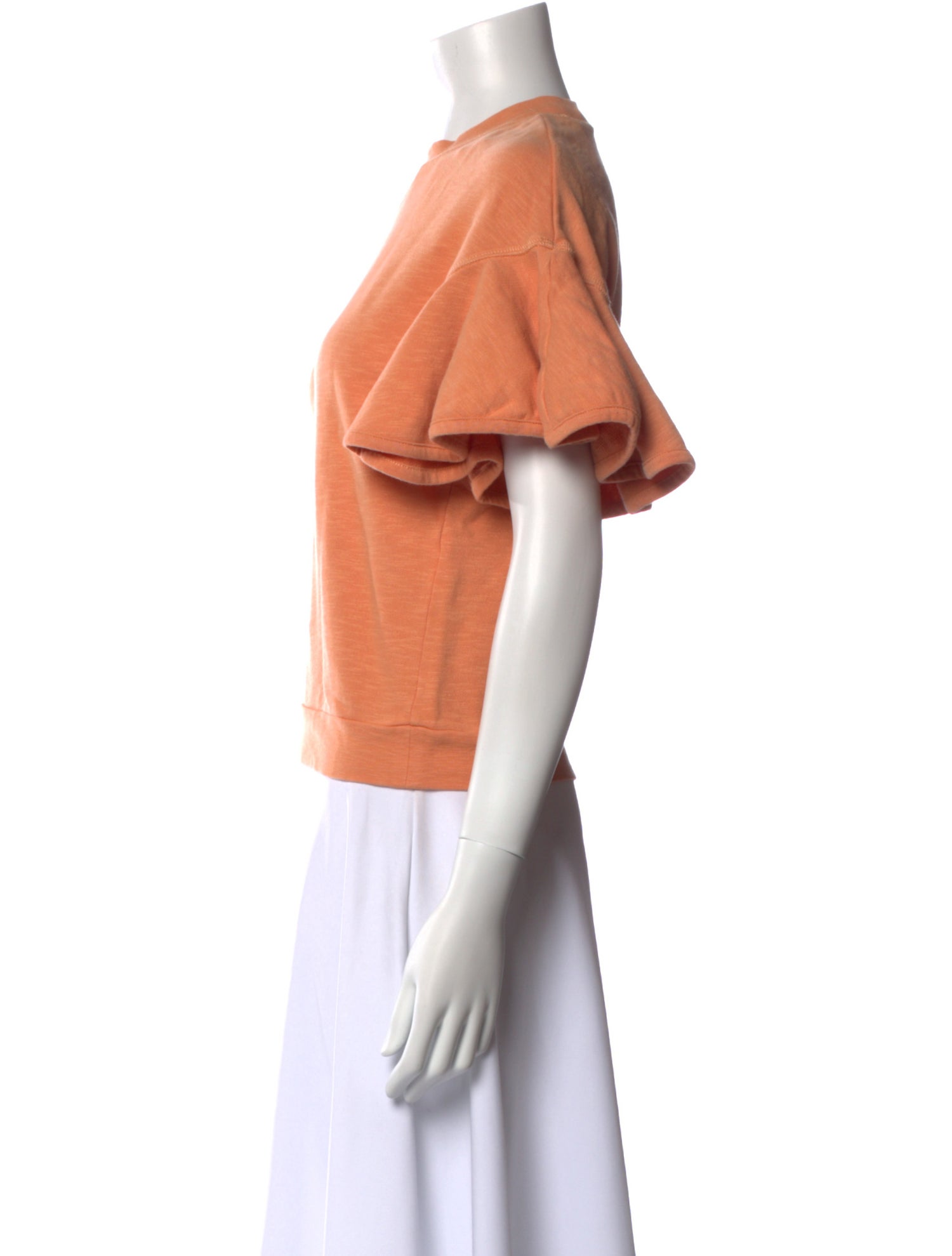 Ulla Johnson Crew Neck Short Sleeve T-Shirt w/ Tags