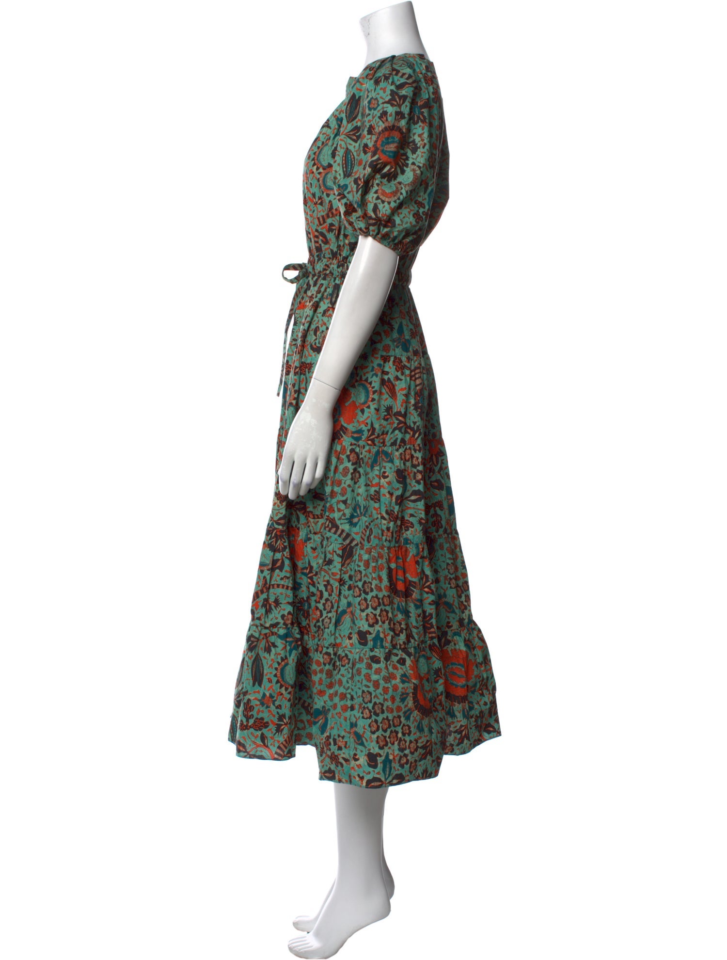 Ulla Johnson Floral Print Long Dress