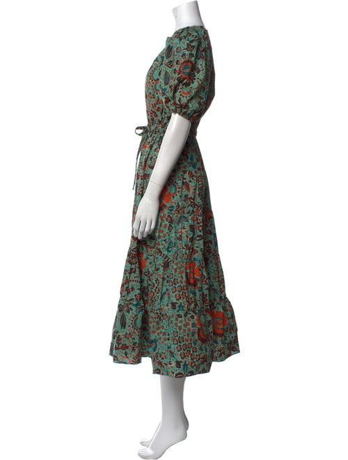 Ulla Johnson Floral Print Long Dress