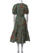 Ulla Johnson Floral Print Long Dress