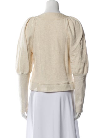 Ulla Johnson Cowl Neck Long Sleeve Sweatshirt