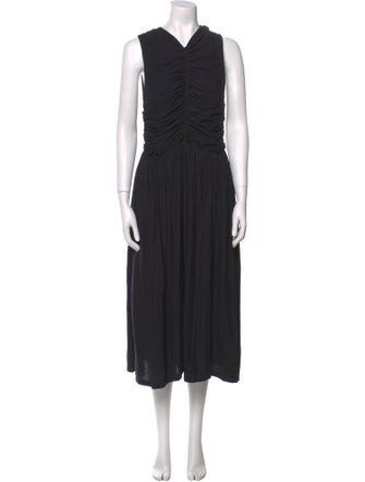 Ulla Johnson V-Neck Long Dress