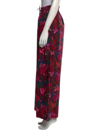 Ulla Johnson Floral Print Wide Leg Pants