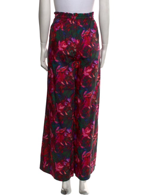 Ulla Johnson Floral Print Wide Leg Pants