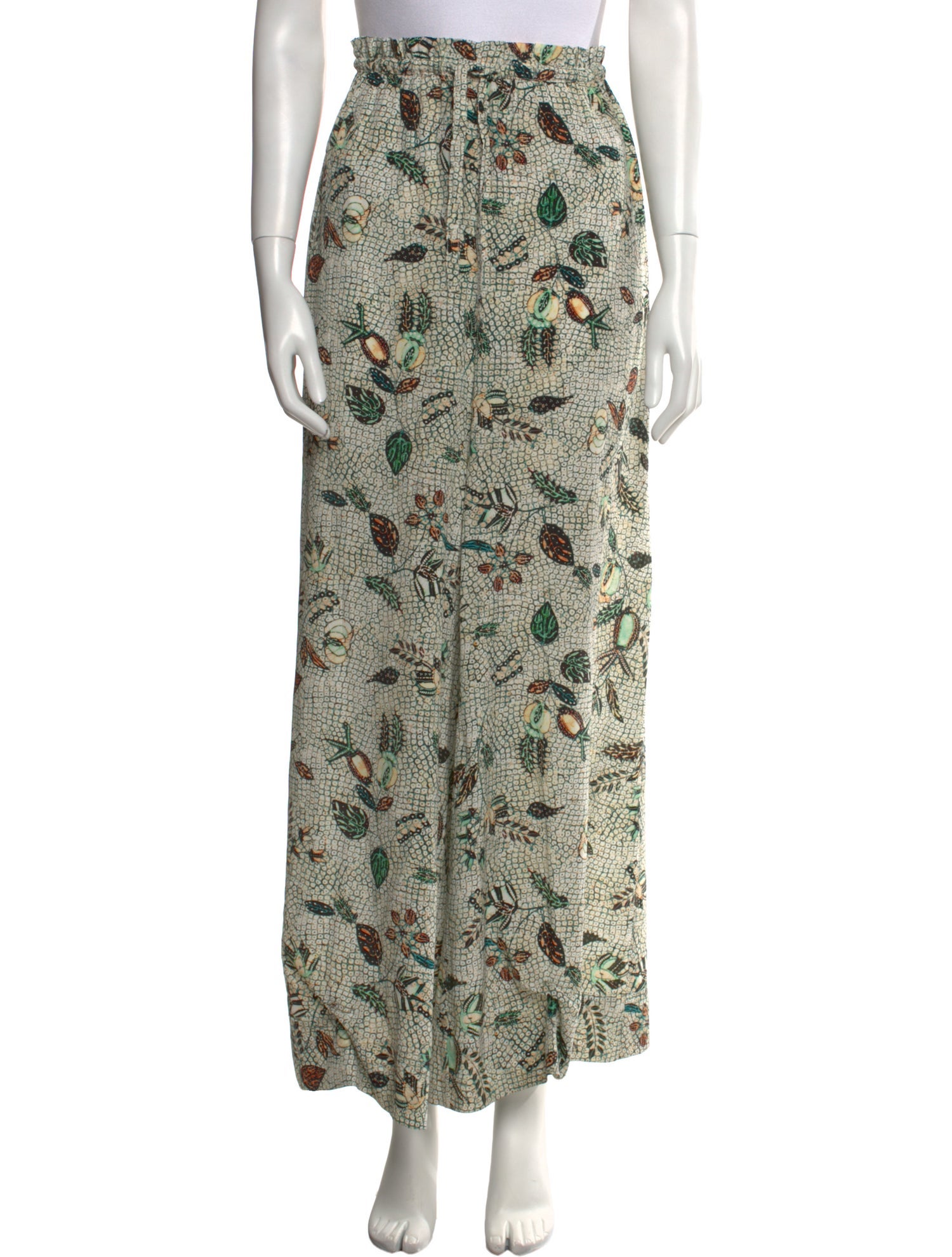 Ulla Johnson Silk Wide Leg Pants