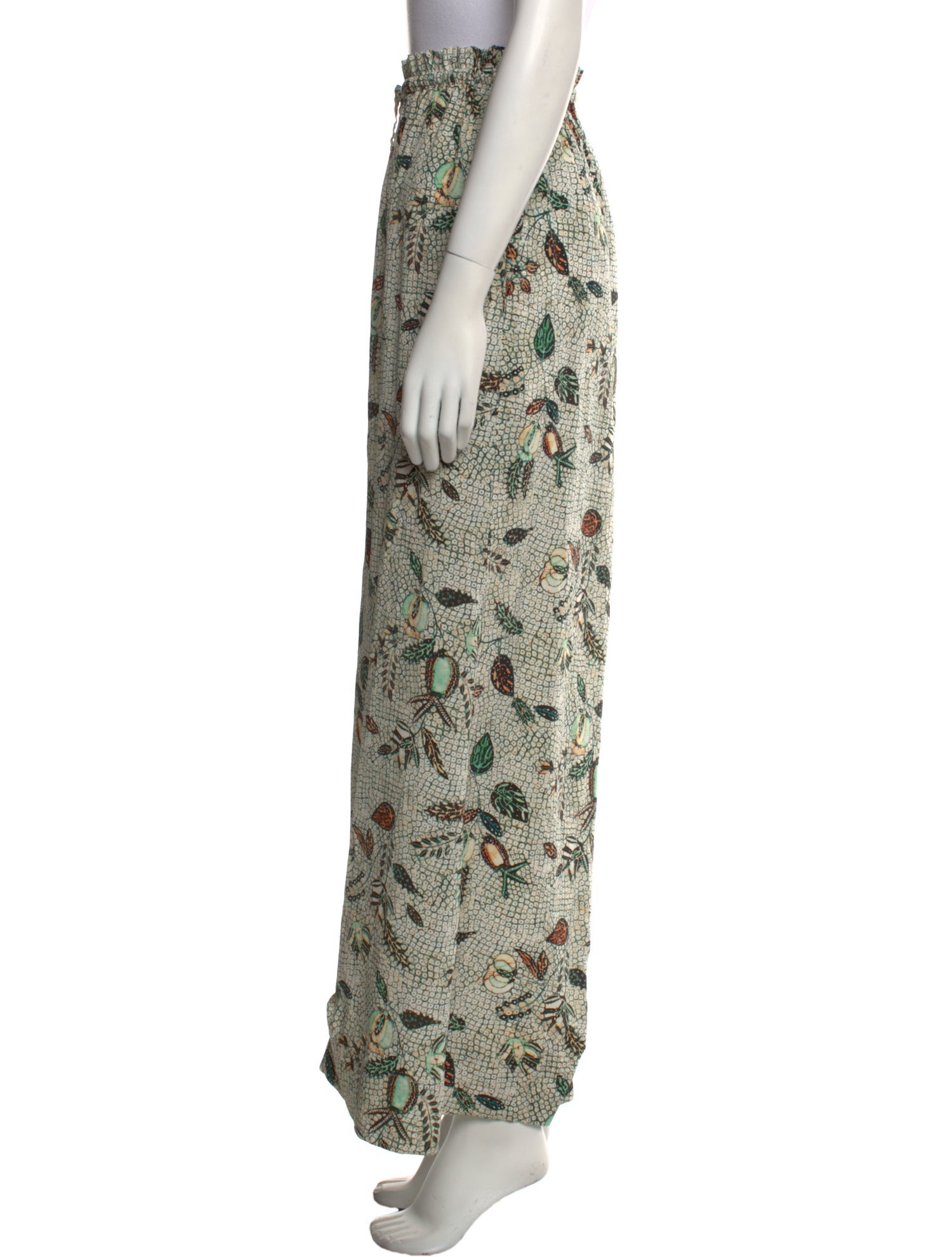 Ulla Johnson Silk Wide Leg Pants