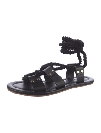 Ulla Johnson Leather Gladiator Sandals