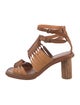 Ulla Johnson Leather Gladiator Sandals