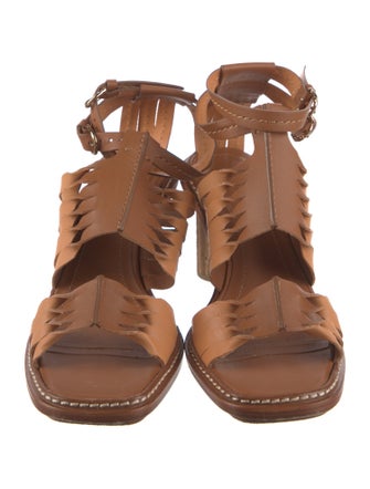 Ulla Johnson Leather Gladiator Sandals