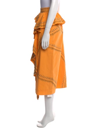 Ulla Johnson Printed Midi Length Skirt