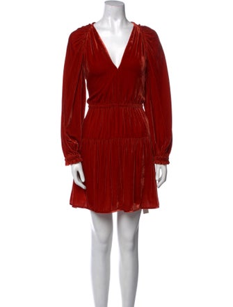 Ulla Johnson V-Neck Mini Dress