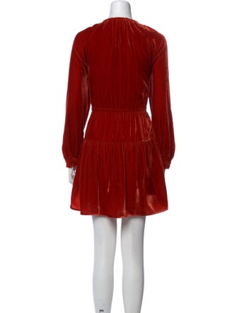 Ulla Johnson V-Neck Mini Dress