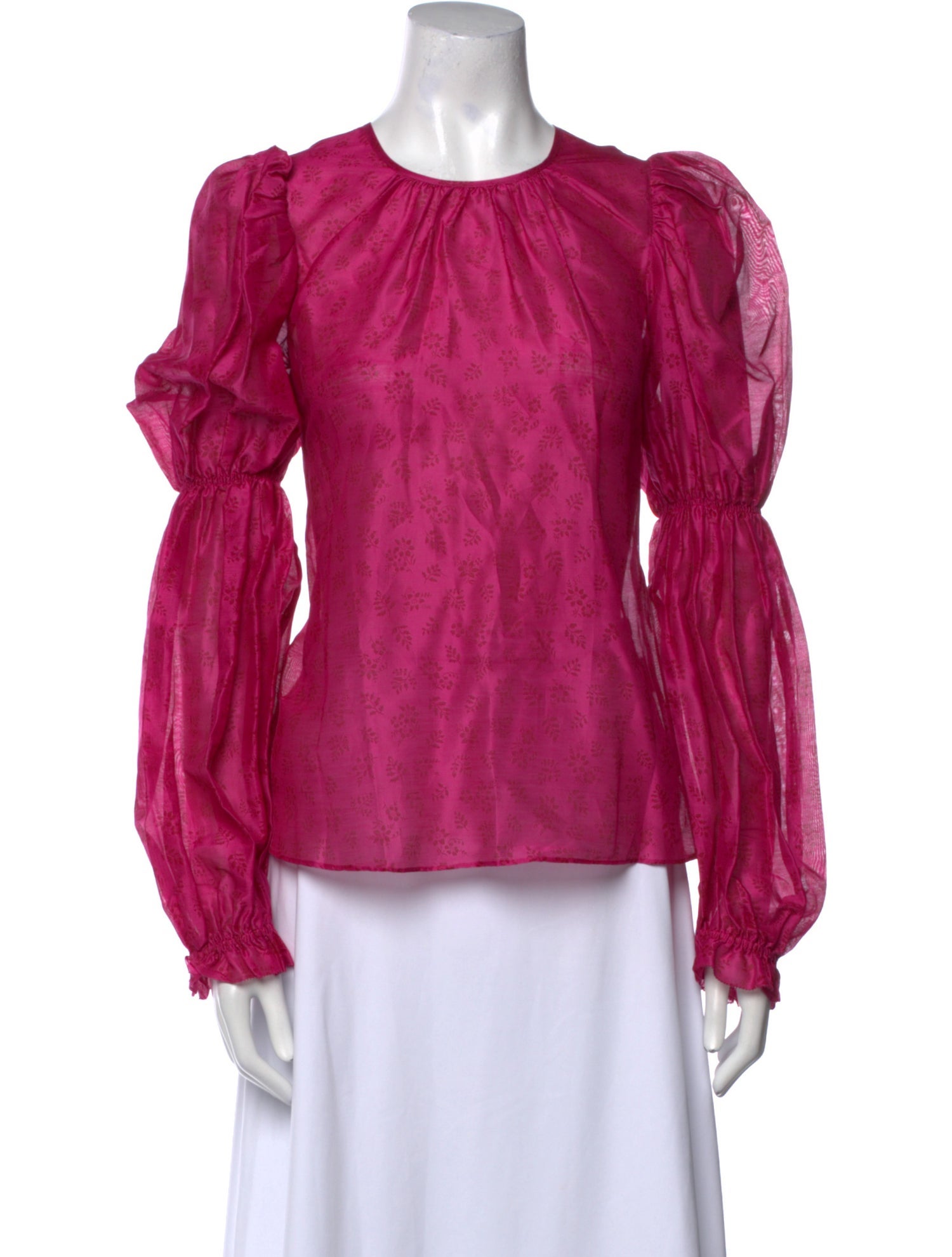 Ulla Johnson Crew Neck Long Sleeve Blouse w/ Tags