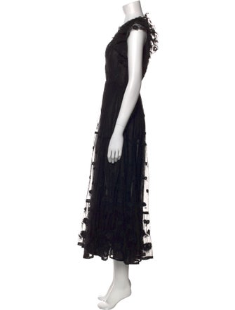 Ulla Johnson Lace Pattern Long Dress