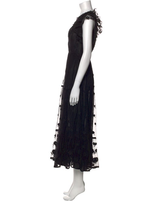 Ulla Johnson Lace Pattern Long Dress