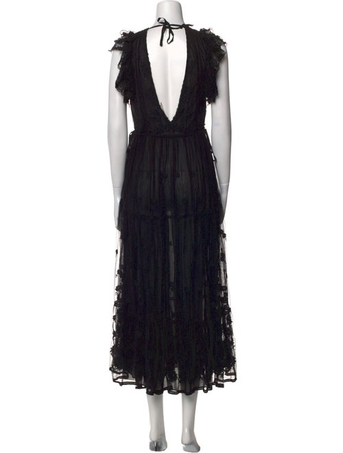 Ulla Johnson Lace Pattern Long Dress