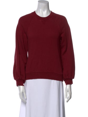 Ulla Johnson Crew Neck Long Sleeve Sweatshirt